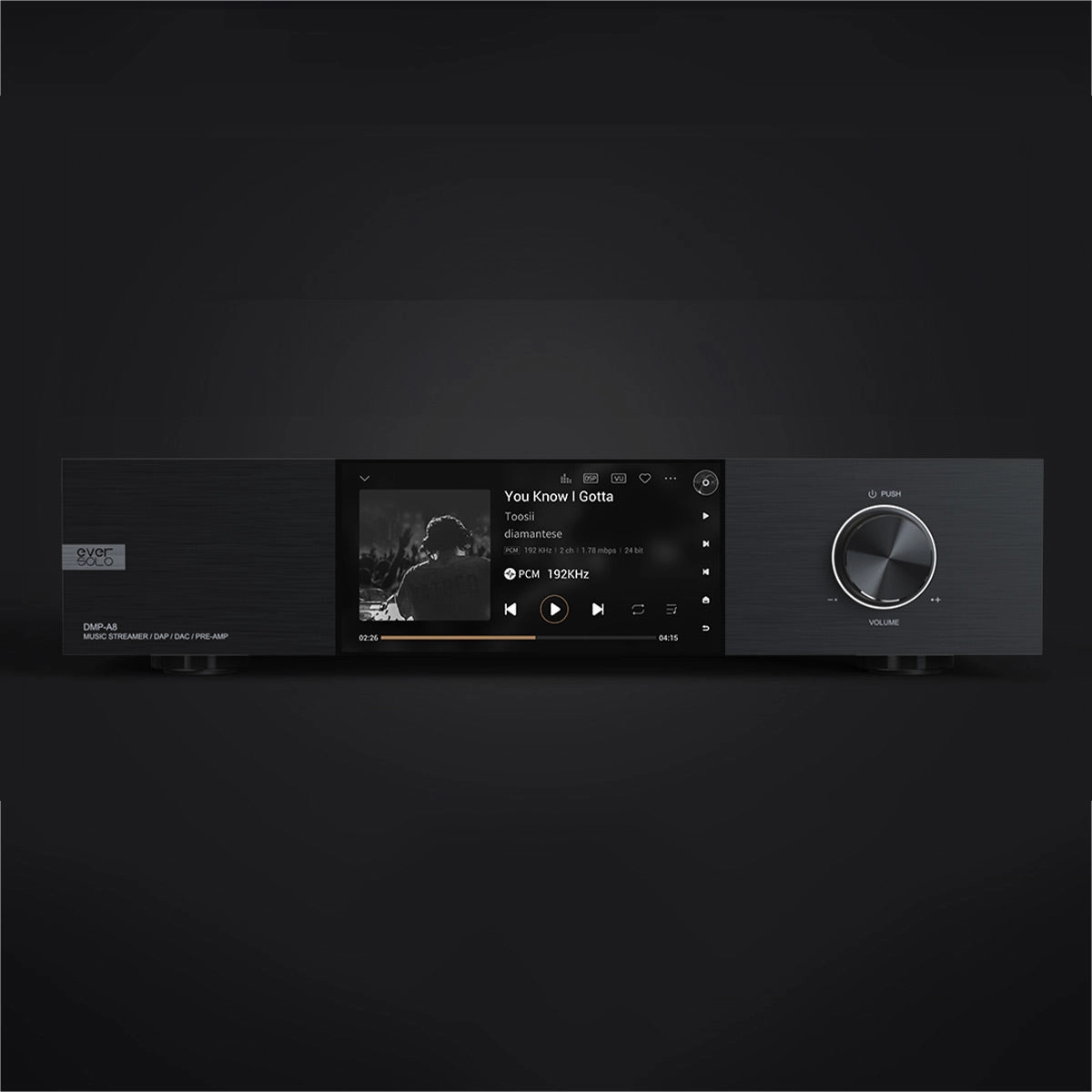 Eversolo DMP-A8 Network Streamer with Built-In DAC