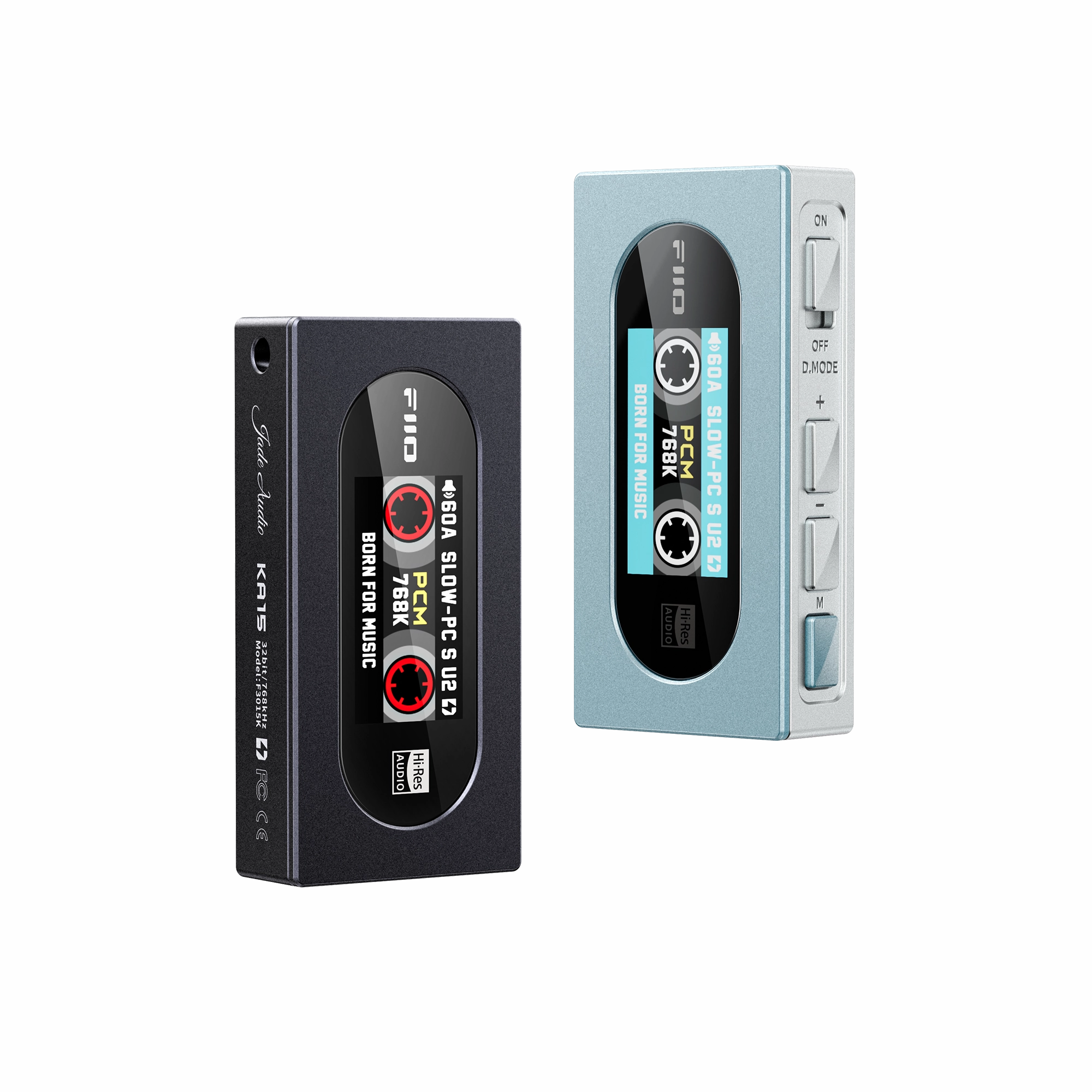 FiiO KA15 Headphone Amplifier & DAC Portable Headphone Amps and DACs,Mobile Audio Boosters,Travel DACs