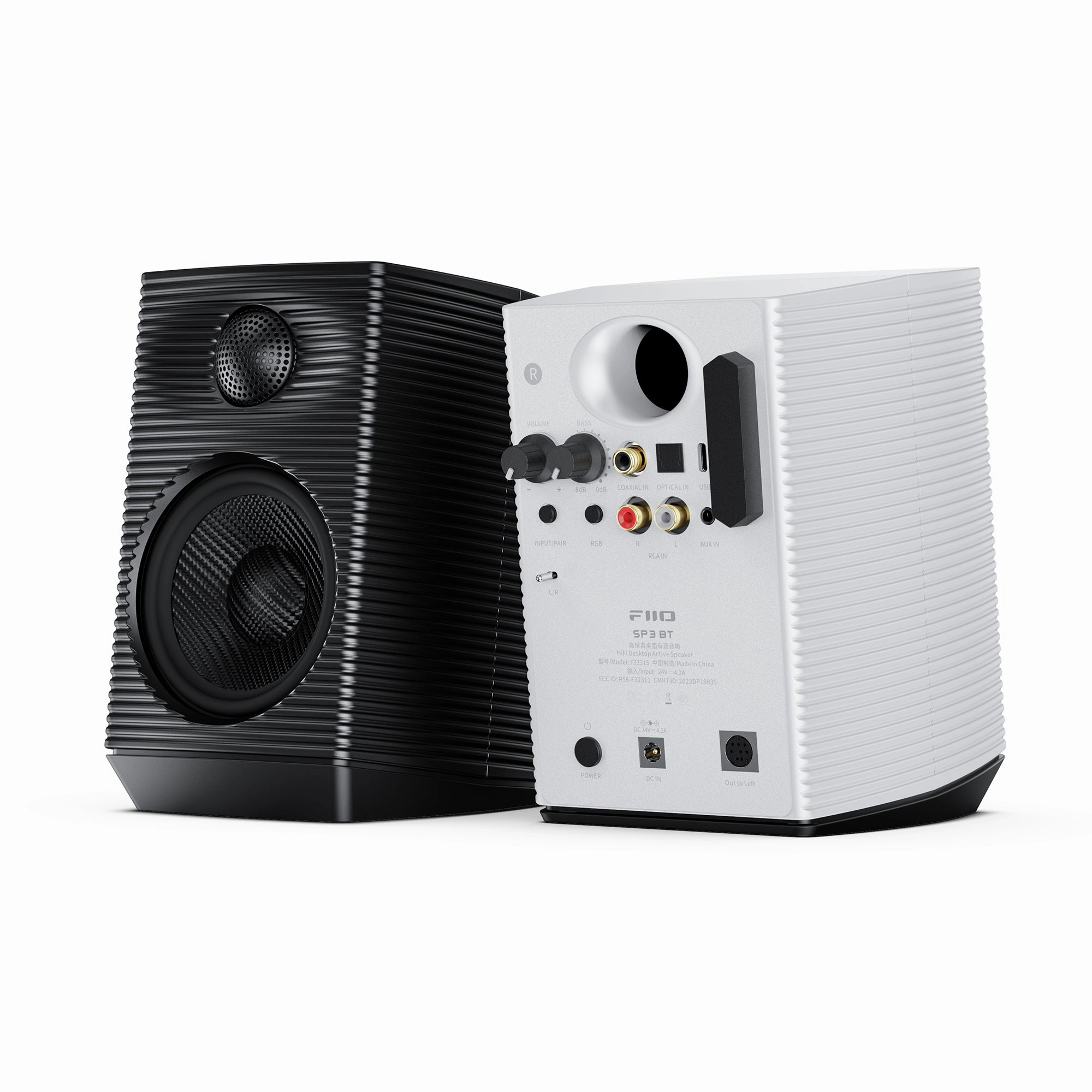 FiiO SP3 BT Desktop Active Speakers Bookshelf Desktop Speakers,Compact Speakers,Desktop Audio