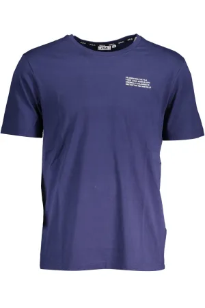 Fila Round Neck Cotton Tee with Logo Men's Print