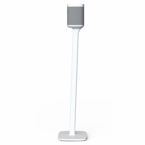 Flexson Fixed-Height Floor Stand for Sonos One - Each (White) Speaker stands,Audio Stands,Speaker Mounts