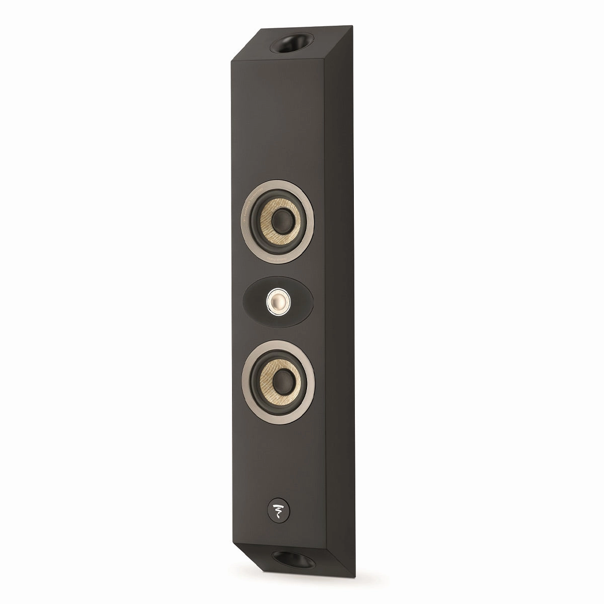 Focal 301 Bass-Reflex 2-Way On-Wall Loudspeaker (Satin Black) Focal,High-end Audio,French Speakers