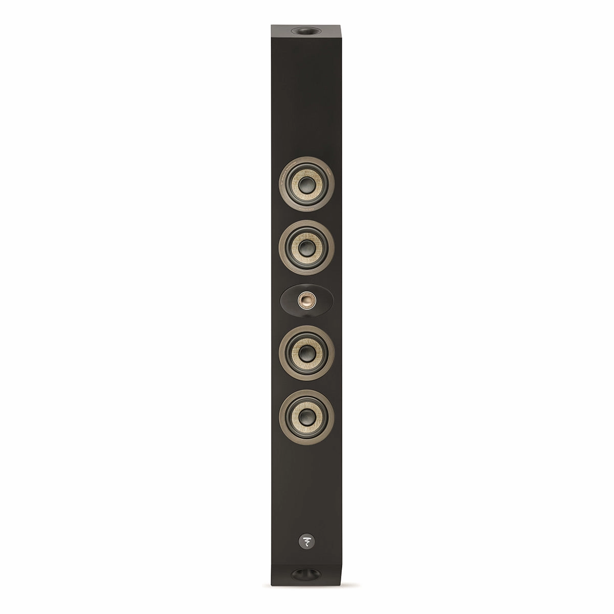 Focal 302 1/2 Bass-Reflex 2-Way On-Wall Loudspeaker (Satin Black) Focal,High-end Audio,French Speakers
