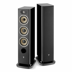 Focal Aria Evo X No. 2 Floorstanding Loudspeaker - Pair (High Gloss Black) Focal,High-end Audio,French Speakers