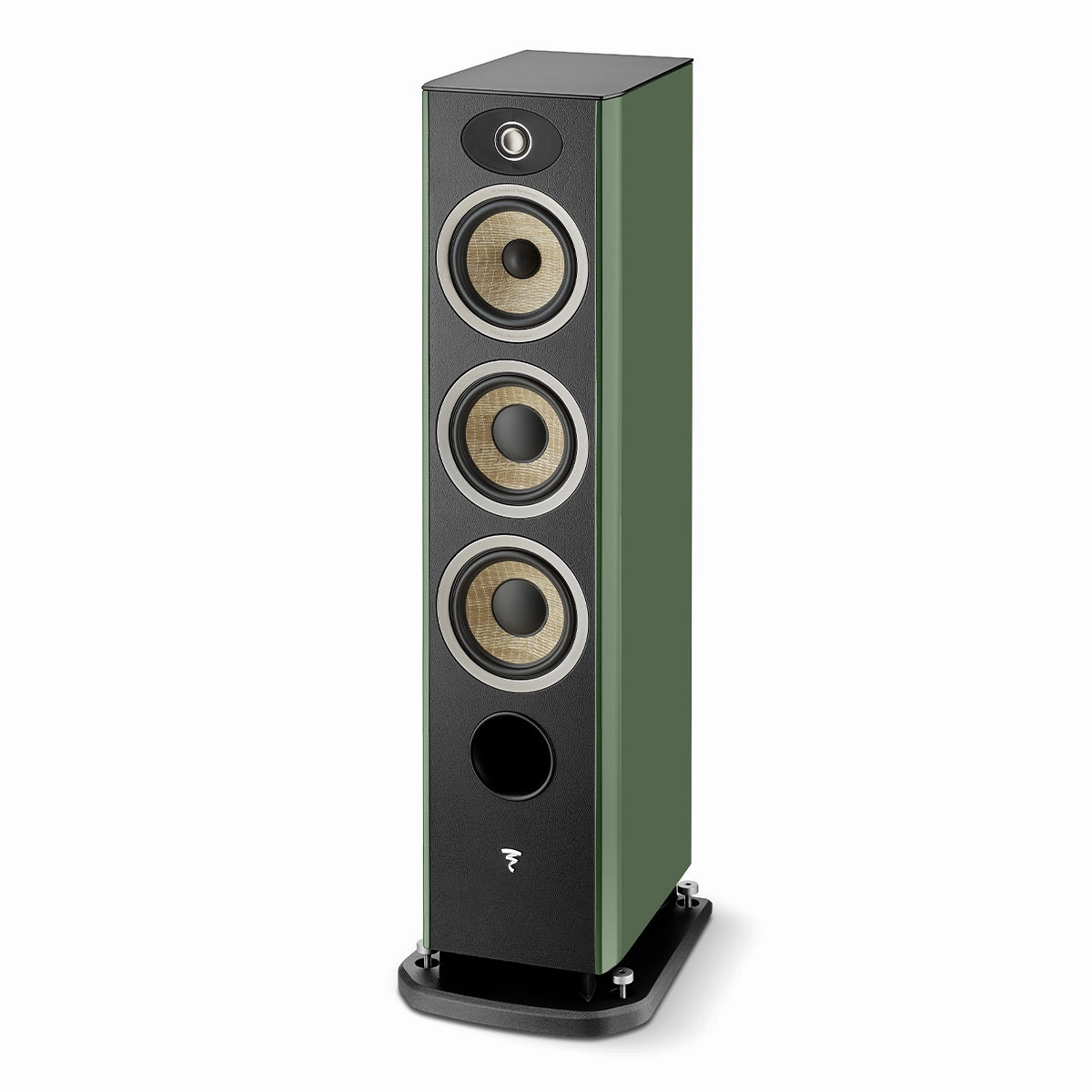 Focal Aria Evo X No. 2 Floorstanding Loudspeaker - Pair (High Gloss Moss Green)