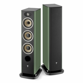 Focal Aria Evo X No. 2 Floorstanding Loudspeaker - Pair (High Gloss Moss Green) Focal,High-end Audio,French Speakers