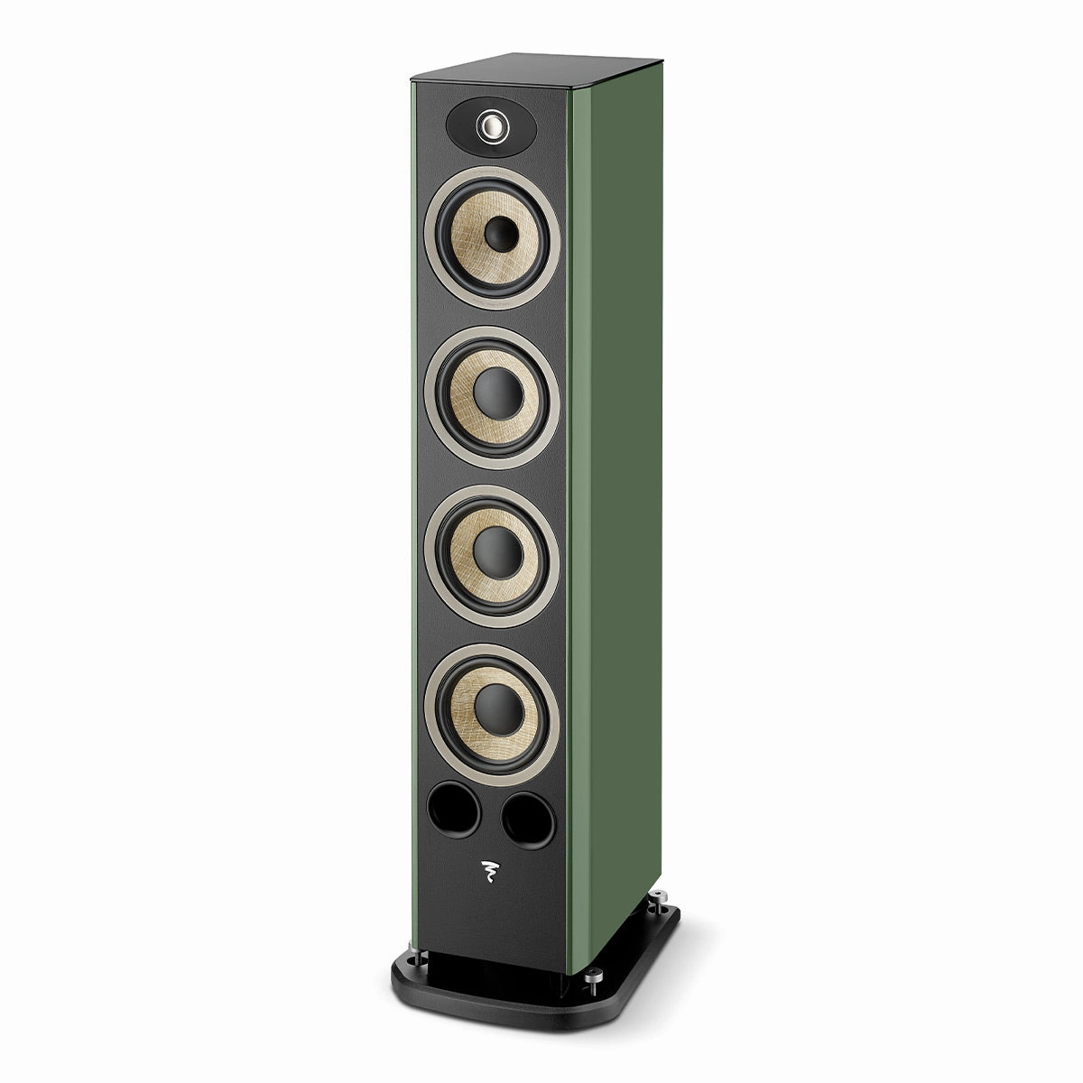 Focal Aria Evo X No. 3 Floorstanding Loudspeaker - Each (High Gloss Moss Green) Focal,High-end Audio,French Speakers