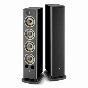 Focal Aria Evo X No. 3 Floorstanding Loudspeaker - Pair (High Gloss Black) Focal,High-end Audio,French Speakers