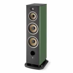 Focal Aria Evo X No. 4 Floorstanding Loudspeaker - Each (High Gloss Moss Green) Focal,High-end Audio,French Speakers
