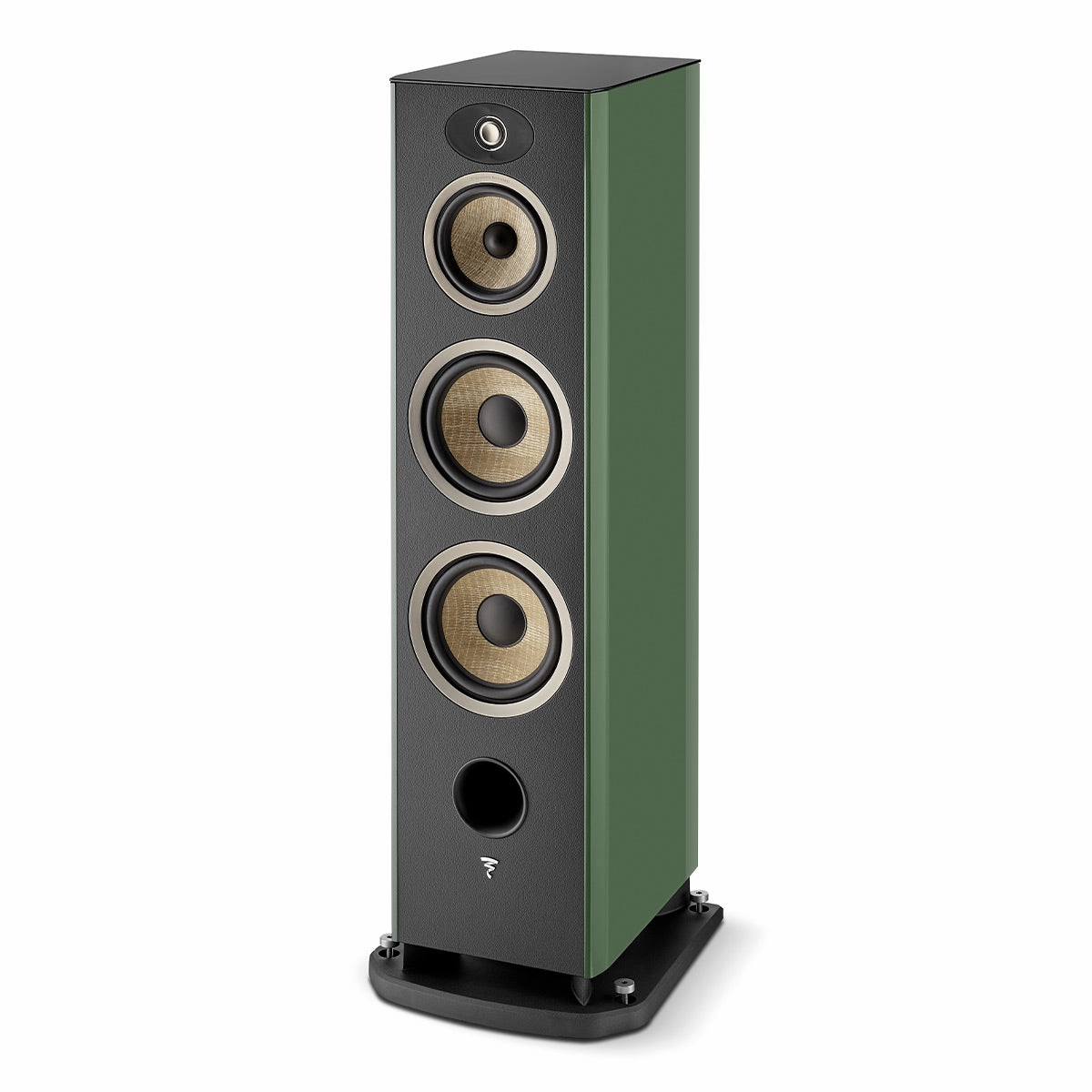 Focal Aria Evo X No. 4 Floorstanding Loudspeaker - Each (High Gloss Moss Green) Focal,High-end Audio,French Speakers