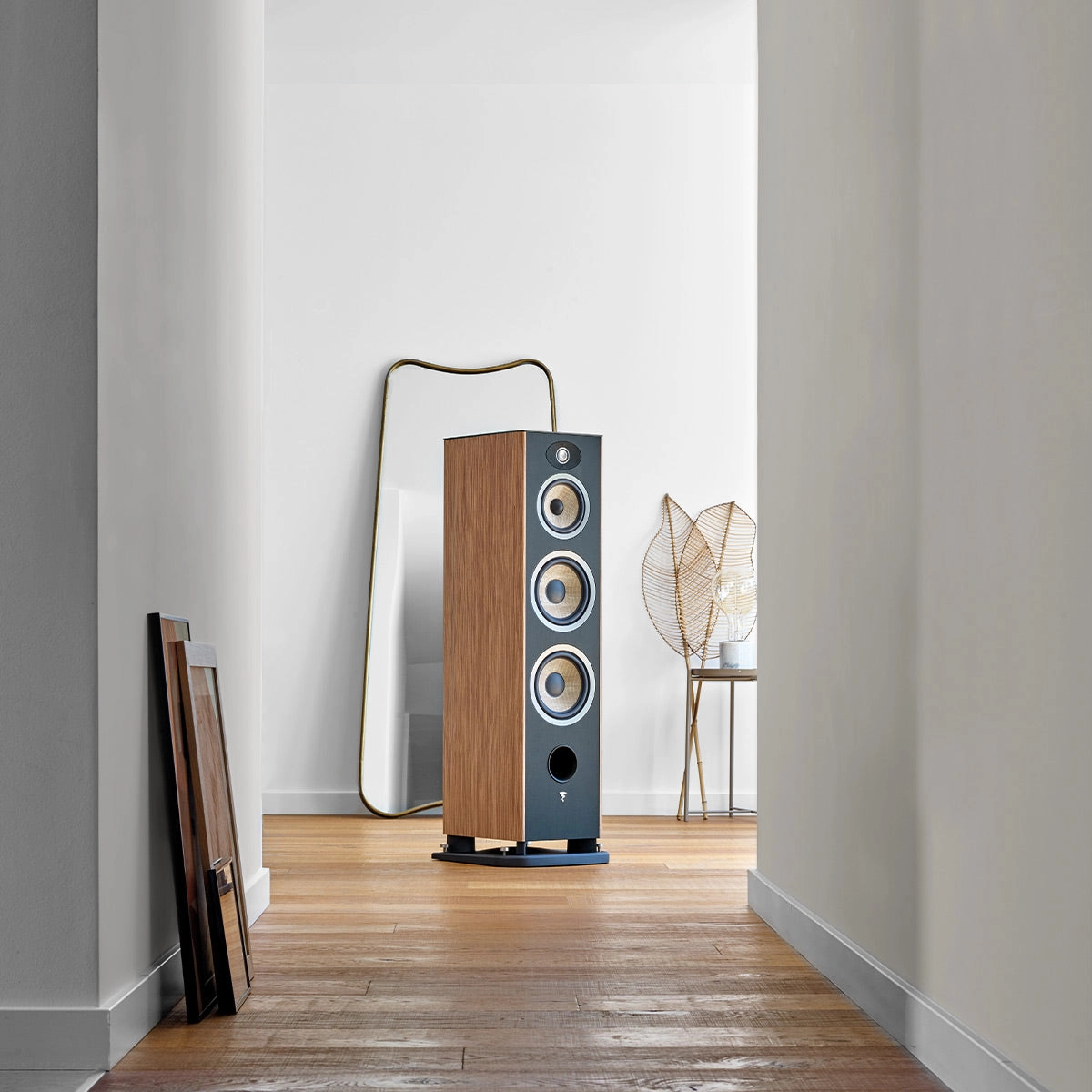 Focal Aria Evo X No. 4 Floorstanding Loudspeaker - Each (Prime Walnut)