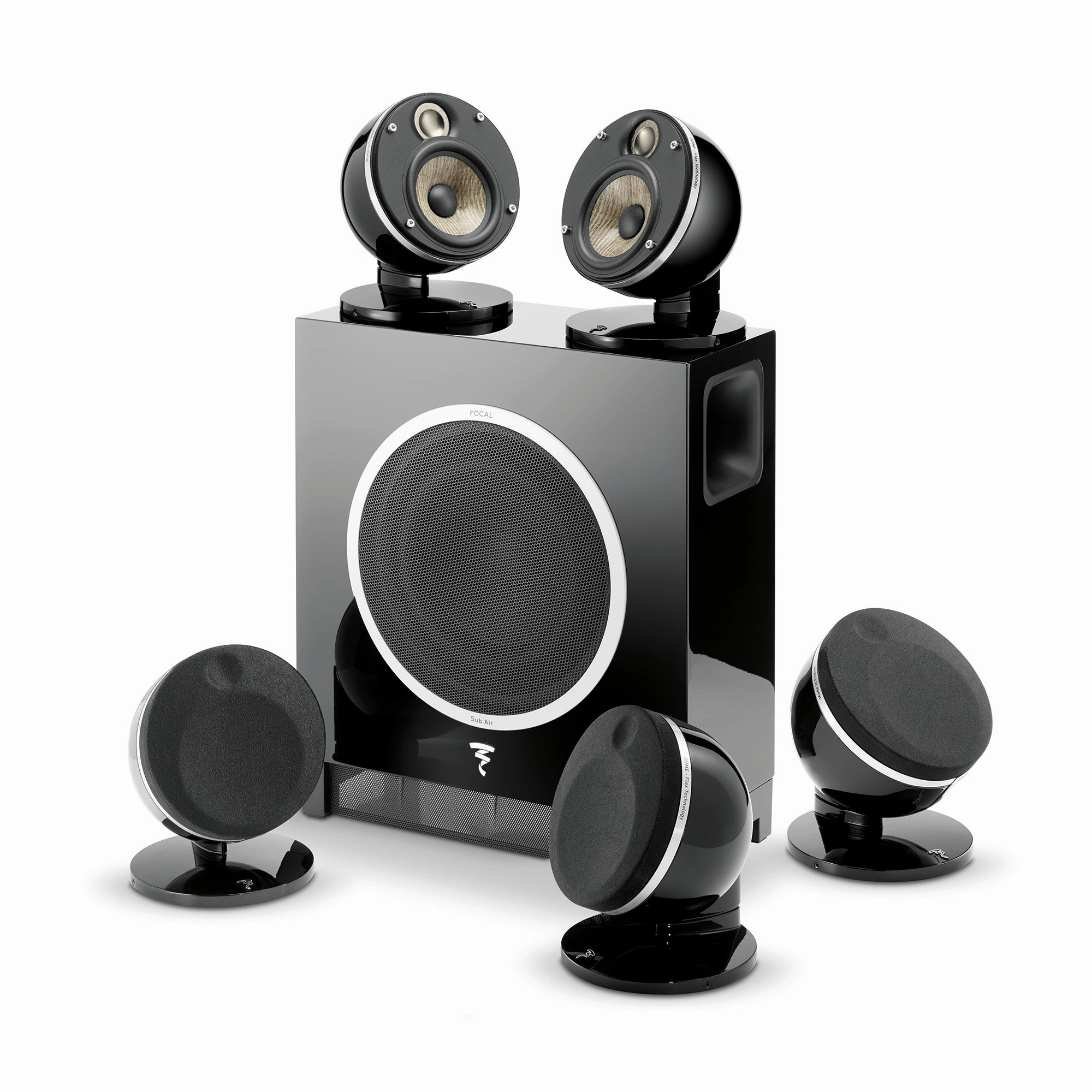 Focal Dme Flax Pack 5.1 Home Cinema System hi-fi woofer unit,hi-fi subwoofer box,hi-fi crossover kit