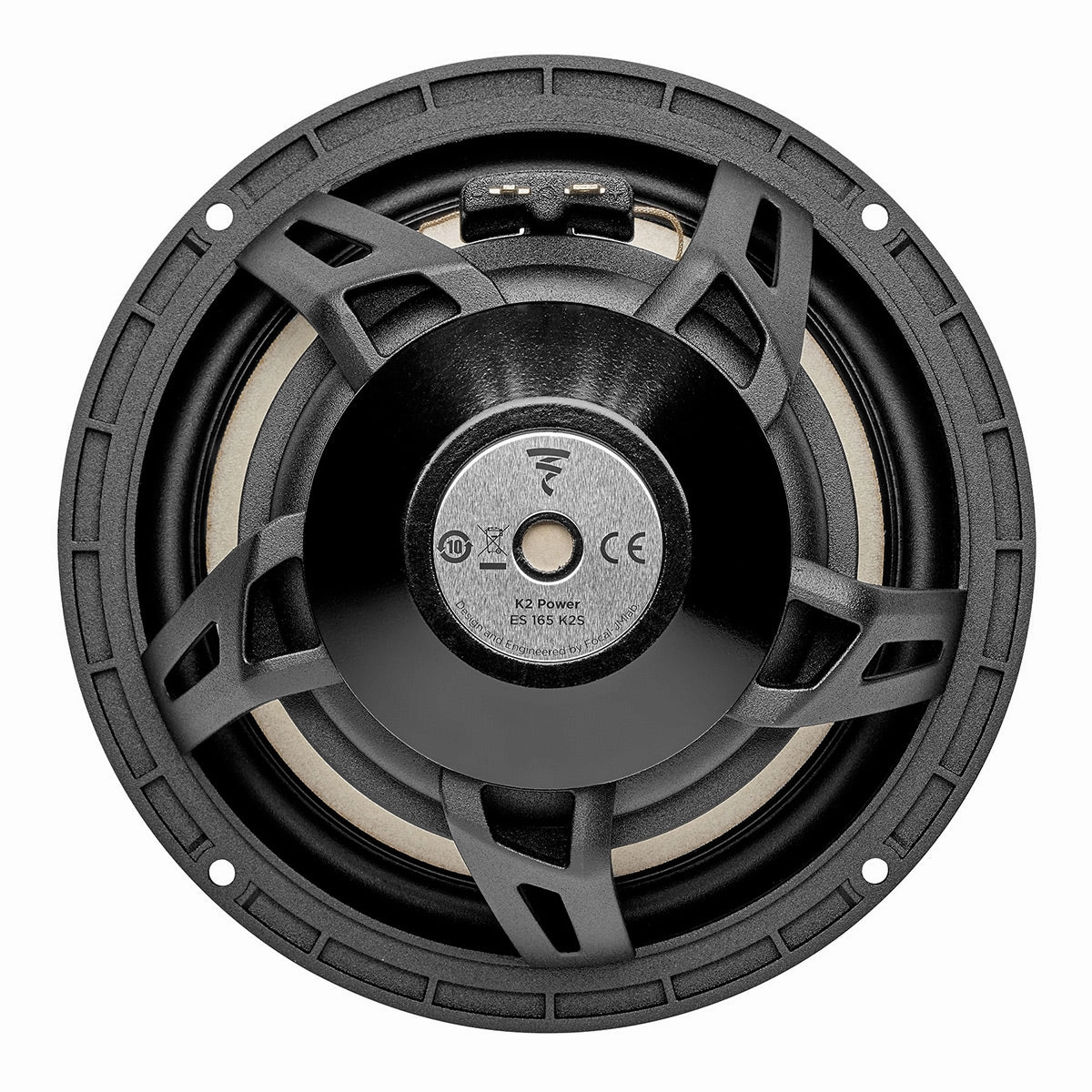 Focal Mobile ES 165 K2S 6.5" K2 EVO Shallow 2-Way Component Speaker Kit with TKME Tweeters & Compact Crossovers