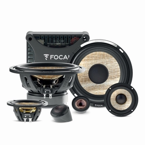 Focal Mobile PS 165 F3E 6-1/2" Expert Flax Evo 3-Way Component Speakers