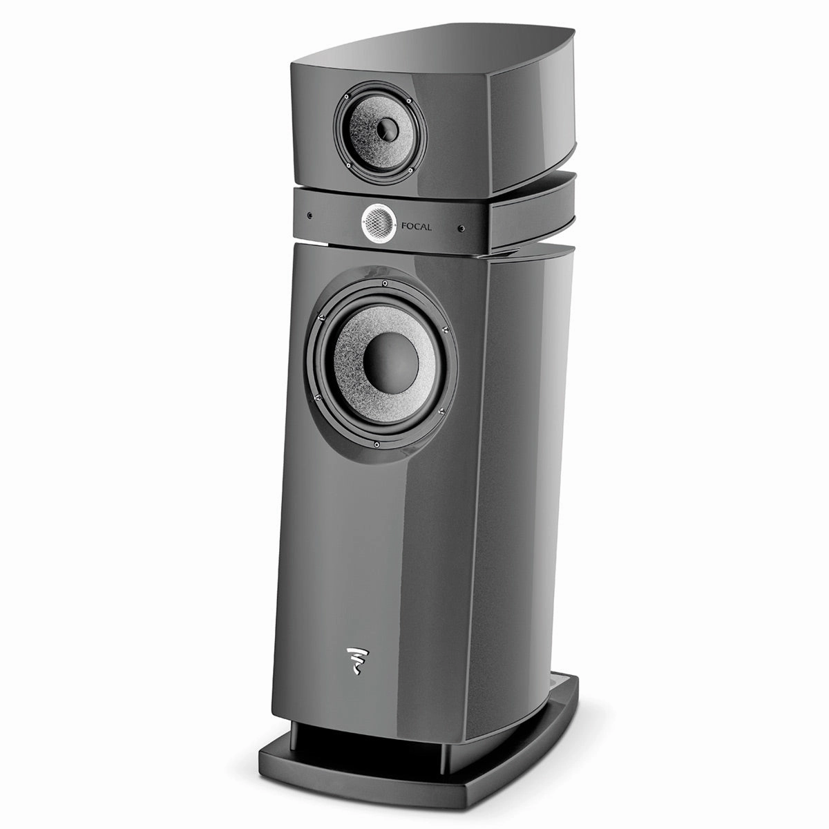 Focal Scala Utopia EVO 3-Way Bass Reflex Floorstanding Loudspeaker - Each (Ash Grey) Focal,High-end Audio,French Speakers