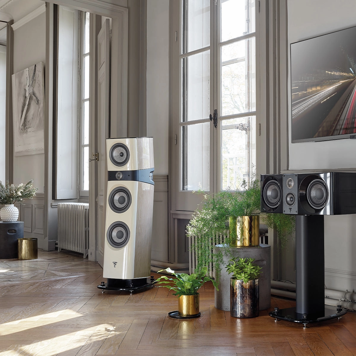 Focal Sopra No. 2 3-Way Bass Reflex Floorstanding Speaker - Each (Light Oak)