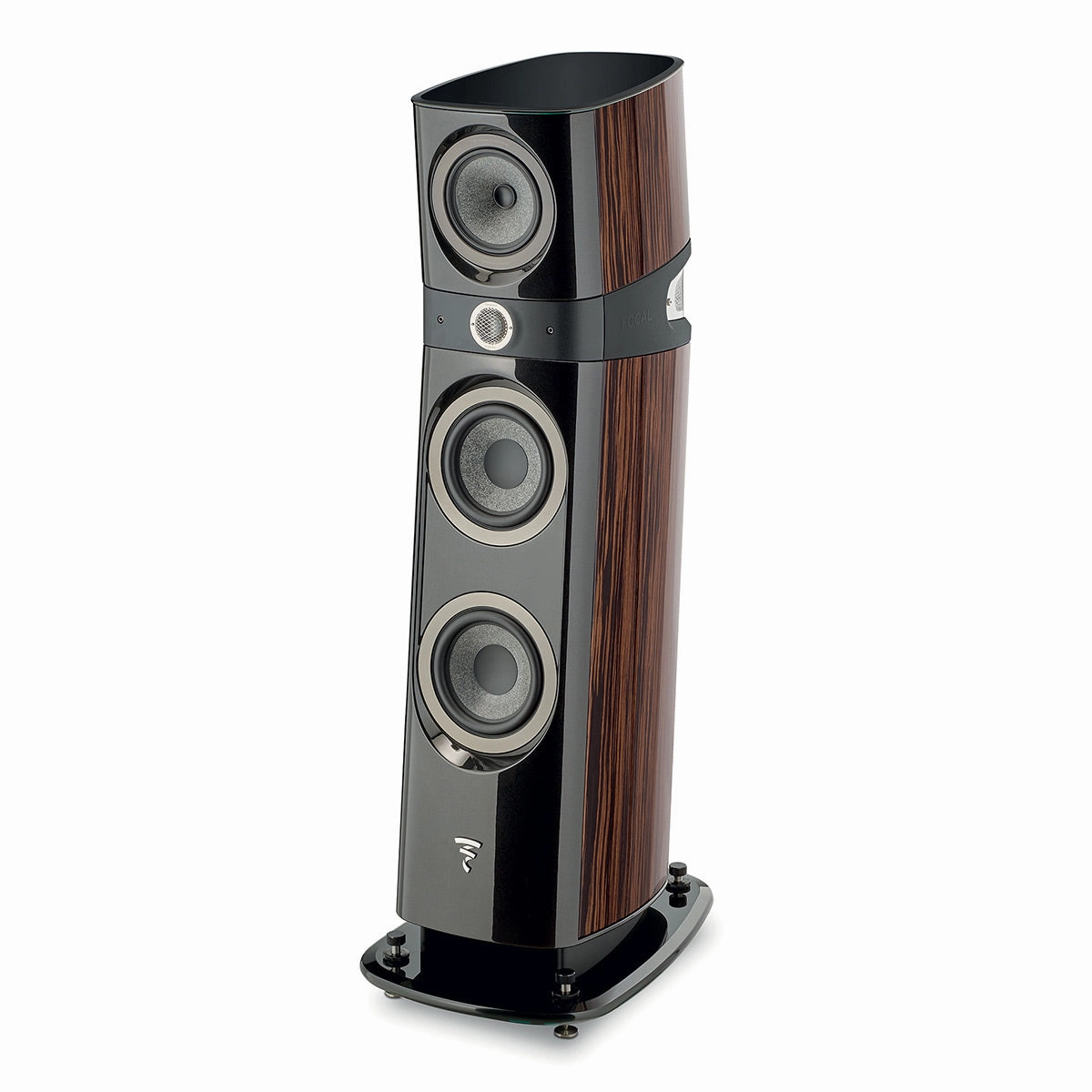 Focal Sopra No. 2 3-Way Bass Reflex Floorstanding Speaker - Each (Macassar Ebony) Focal,High-end Audio,French Speakers