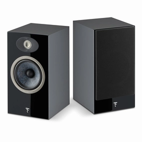 Focal Theva No.1 2-Way Bass-Reflex Bookshelf Loudspeakers - Pair (Black) Focal,High-end Audio,French Speakers