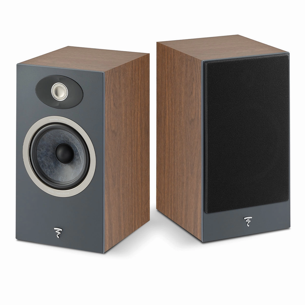 Focal Theva No.1 2-Way Bass-Reflex Bookshelf Loudspeakers - Pair (Dark Wood) Focal,High-end Audio,French Speakers