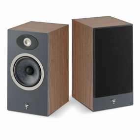 Focal Theva No.1 2-Way Bass-Reflex Bookshelf Loudspeakers - Pair (Dark Wood) Focal,High-end Audio,French Speakers