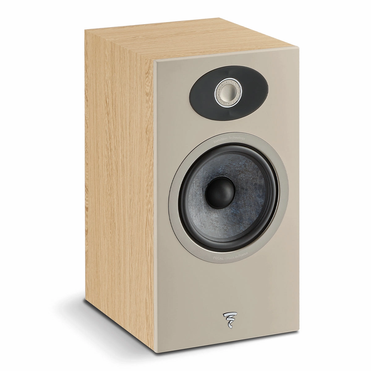 Focal Theva No.1 2-Way Bass-Reflex Bookshelf Loudspeakers - Pair (Light Wood)