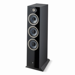 Focal Theva No.3 3-Way Bass-Reflex Floorstanding Loudspeaker - Each (Black) Focal,High-end Audio,French Speakers