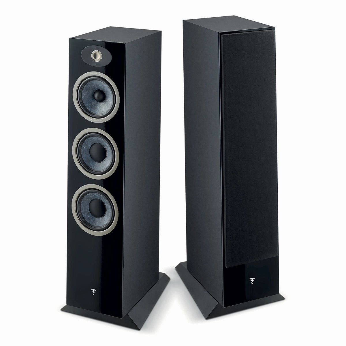 Focal Theva No.3 3-Way Bass-Reflex Floorstanding Loudspeakers - Pair (Black) Focal,High-end Audio,French Speakers