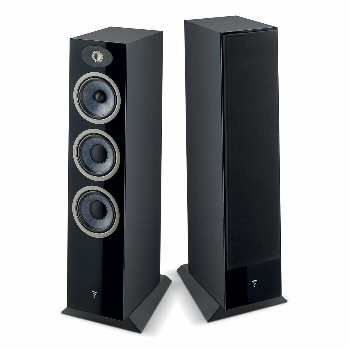 Focal Theva No.3 3-Way Bass-Reflex Floorstanding Loudspeakers - Pair (Black)