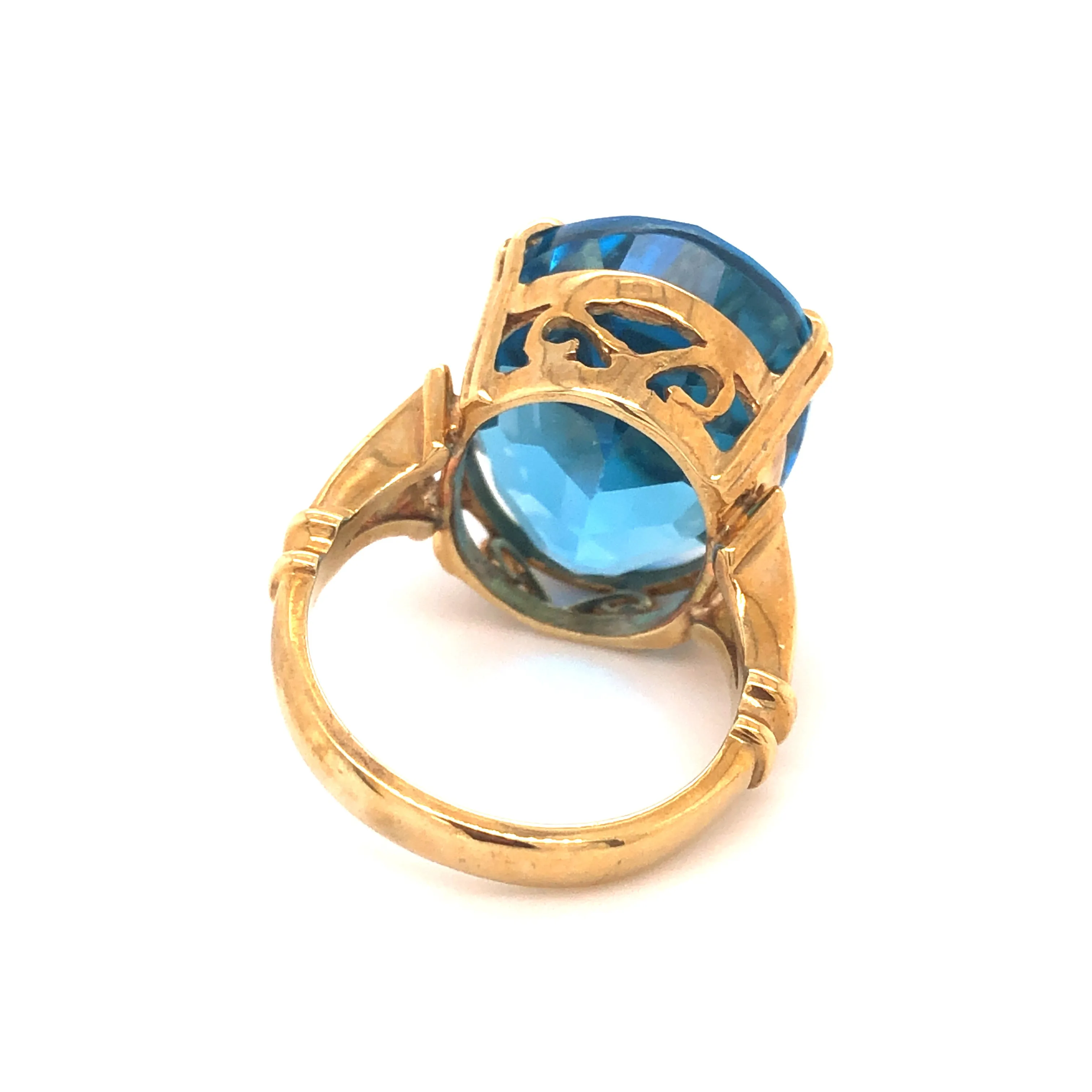 Forever Jewellery Blue Topaz Ring