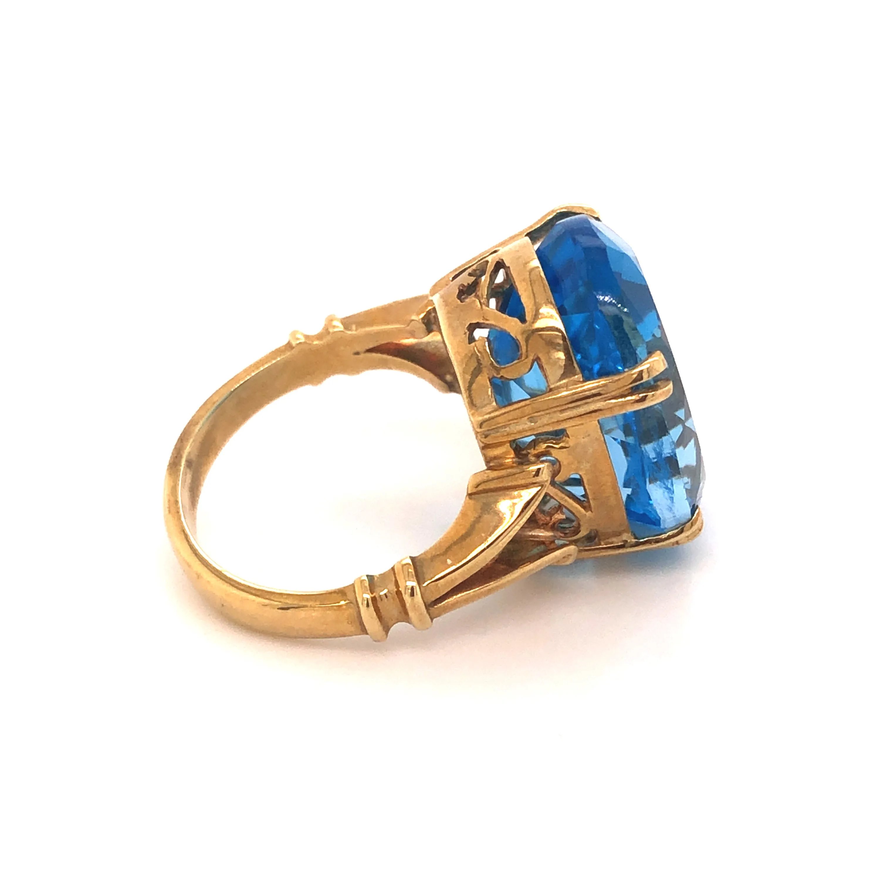 Forever Jewellery Blue Topaz Ring