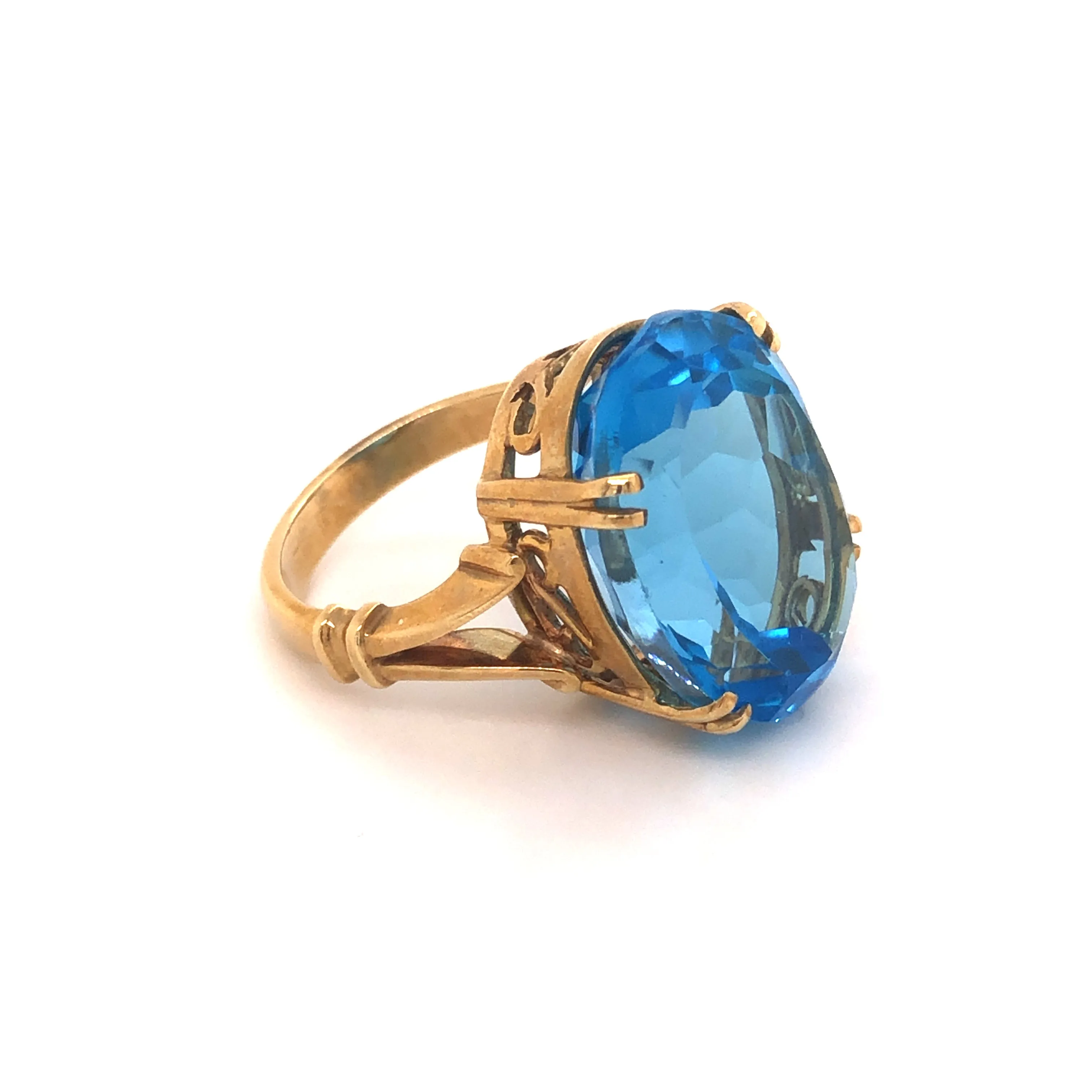 Forever Jewellery Blue Topaz Ring