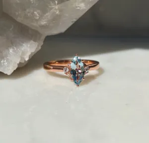 Forever Jewellery Clarisse Aquamarine Ring