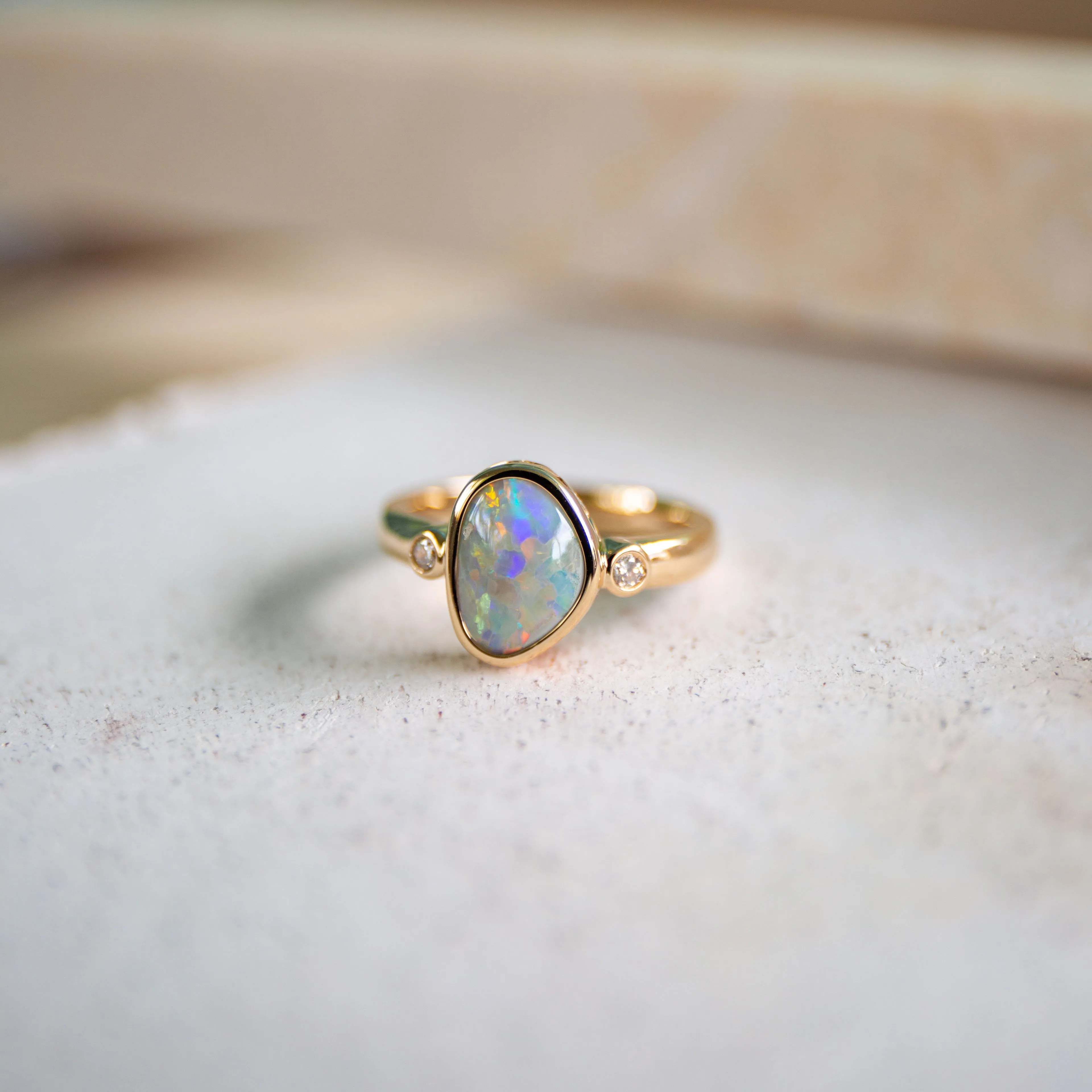 Forever Jewellery Elaine Opal Ring