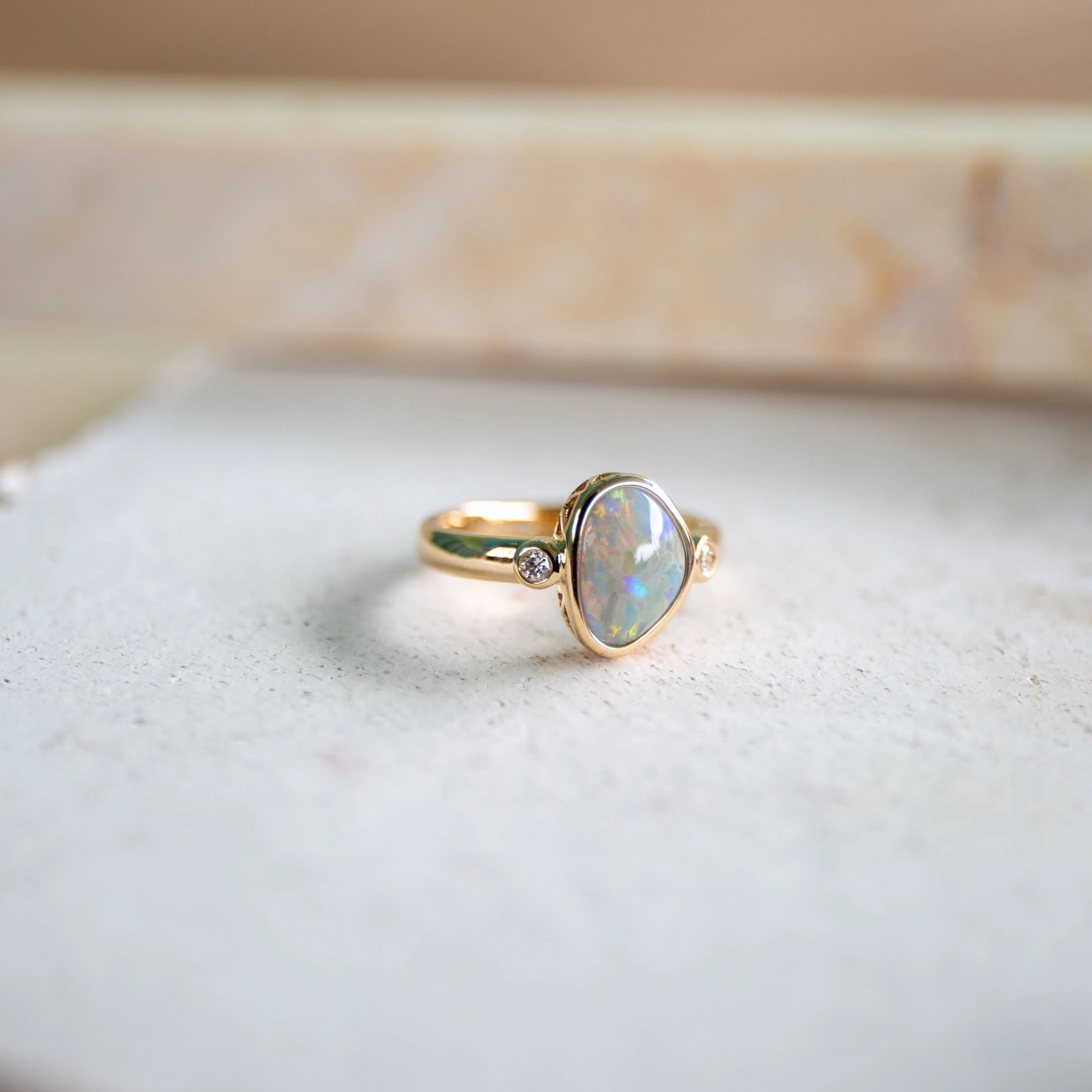 Forever Jewellery Elaine Opal Ring