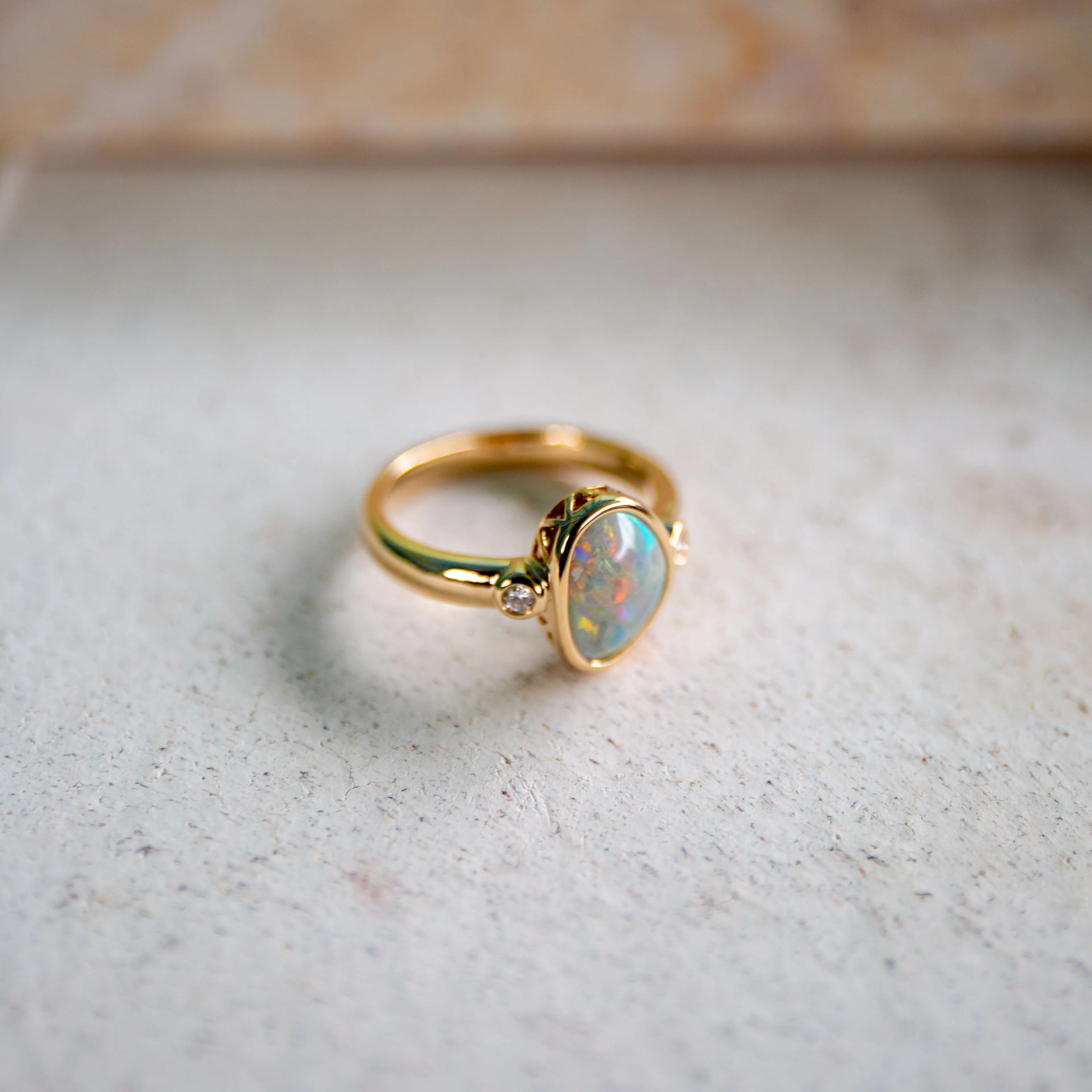 Forever Jewellery Elaine Opal Ring