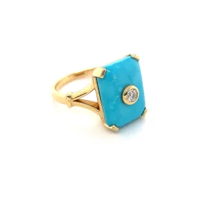 Forever Jewellery Savannah Turquoise Ring