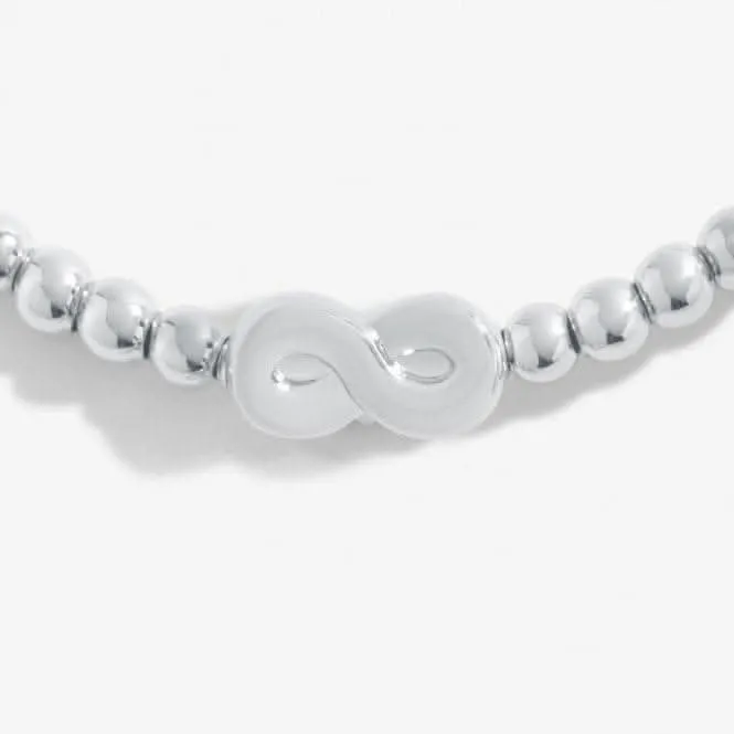 Forever My Friend Lucky To Have You Silver Plated 17.5cm Bracelet 6776 Joma Jewellery