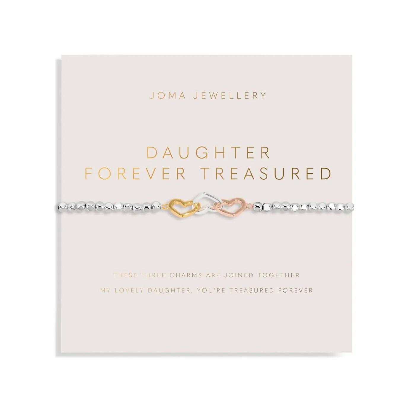 Forever Yours Daughter Forever Treasured Bracelet 8282 Joma Jewellery