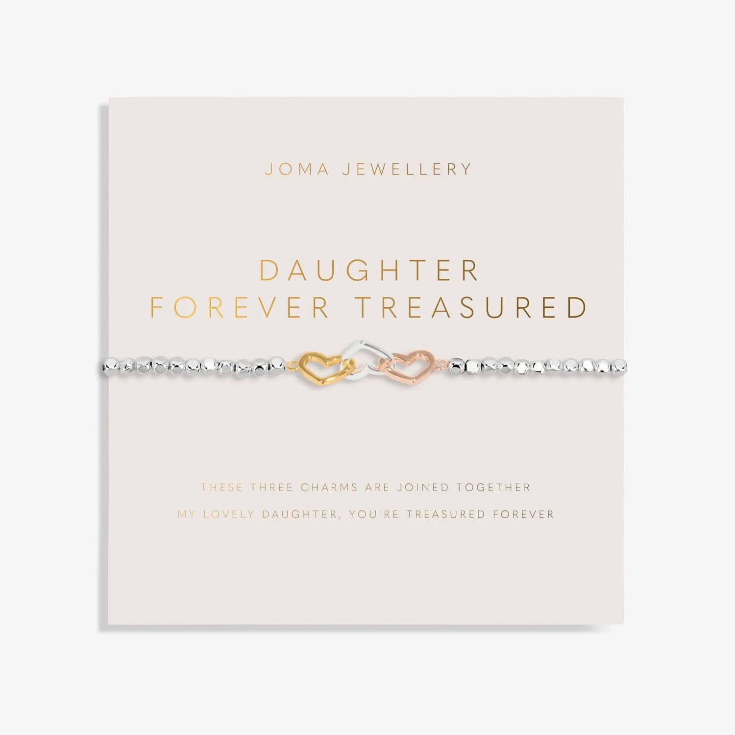 Forever Yours Daughter Forever Treasured Bracelet 8282 Joma Jewellery