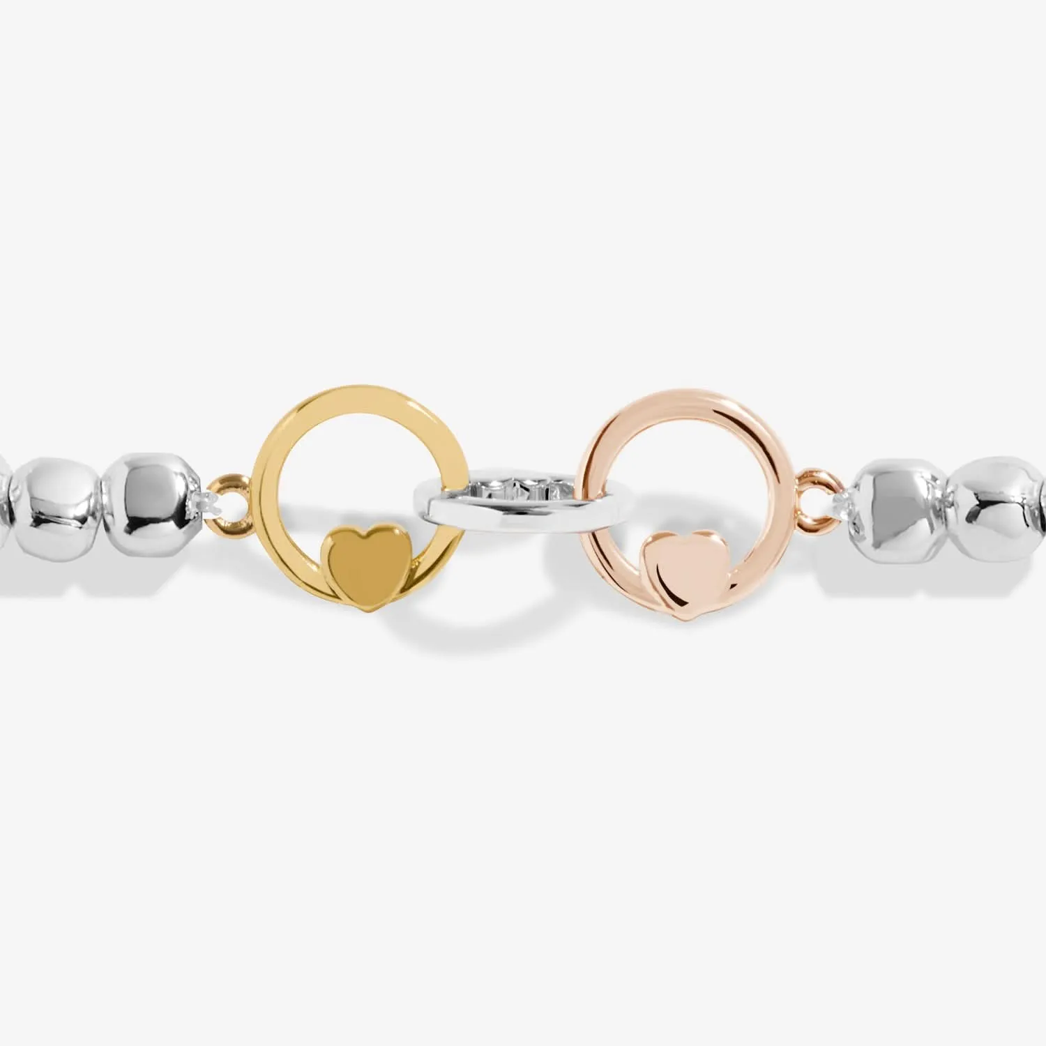 Forever Yours Dream Believe Achieve Silver Bracelet 8287 Joma Jewellery