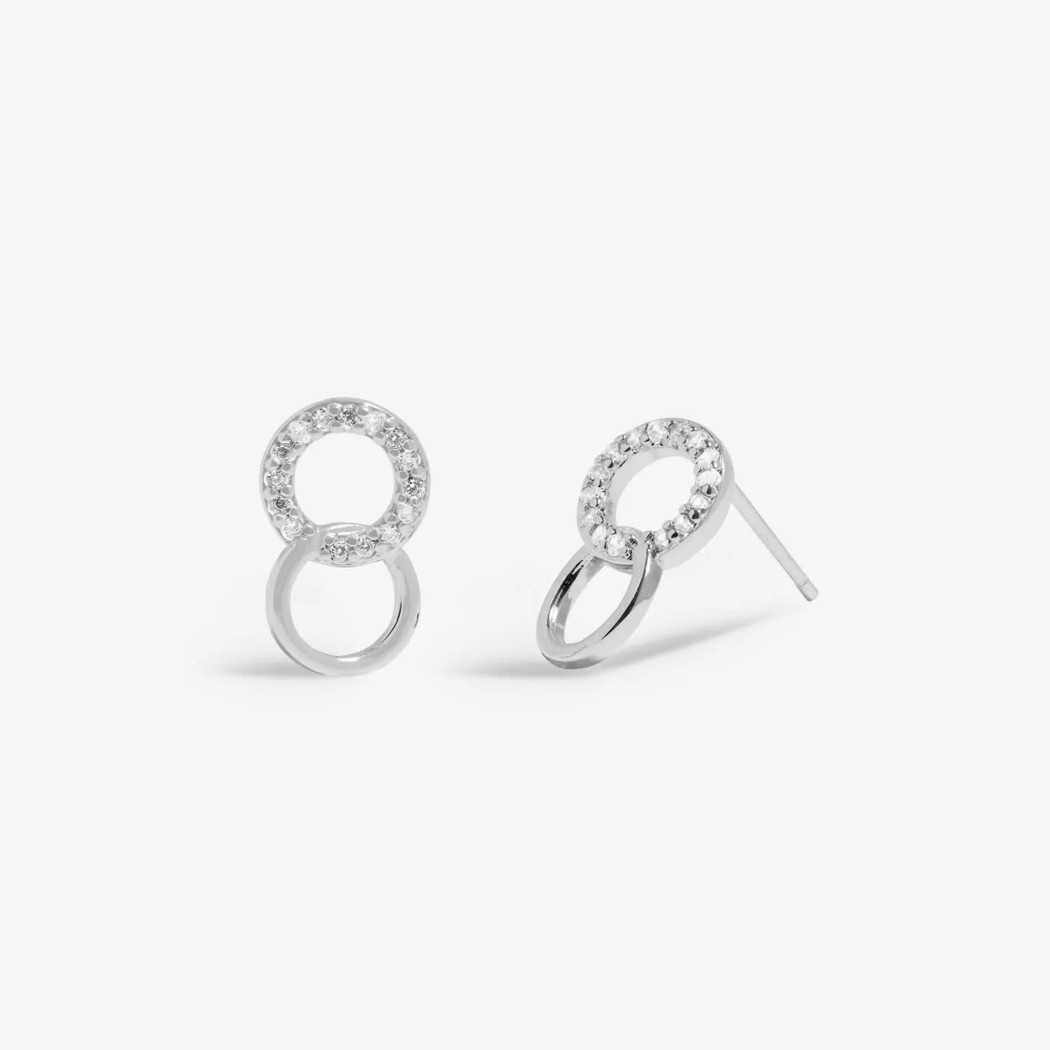 Forever Yours Forever Family Silver Plated Earrings 7508 Joma Jewellery