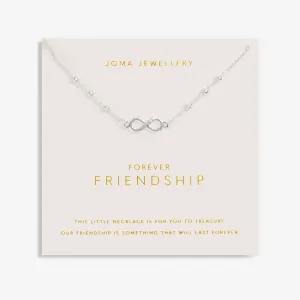 Forever Yours Forever Friendship Silver Plated Necklace 7487 Joma Jewellery