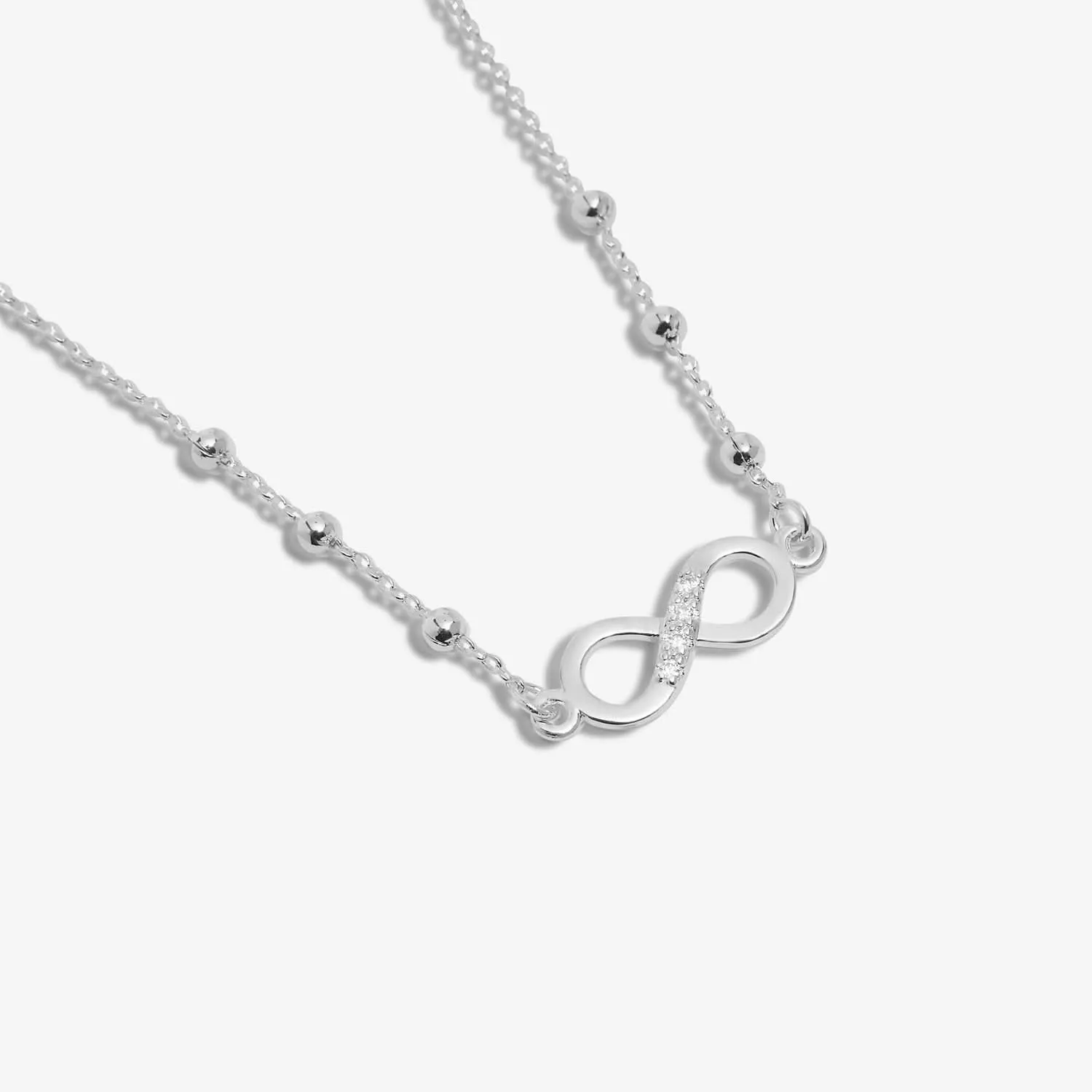 Forever Yours Forever Friendship Silver Plated Necklace 7487 Joma Jewellery