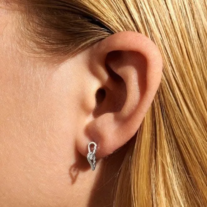 Forever Yours Guardian Angel Silver Plated Earrings 6769 Joma Jewellery