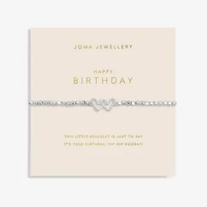 Forever Yours 'Happy Birthday' Bracelet 5766 Joma Jewellery