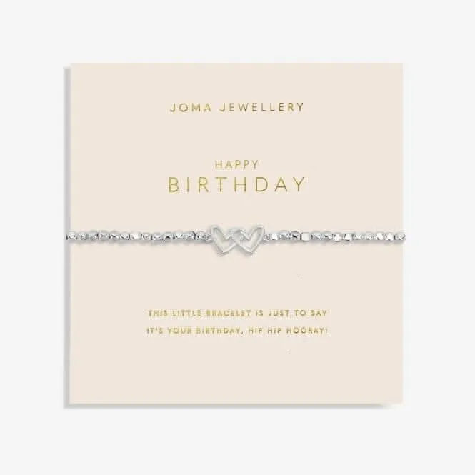 Forever Yours 'Happy Birthday' Bracelet 5766 Joma Jewellery