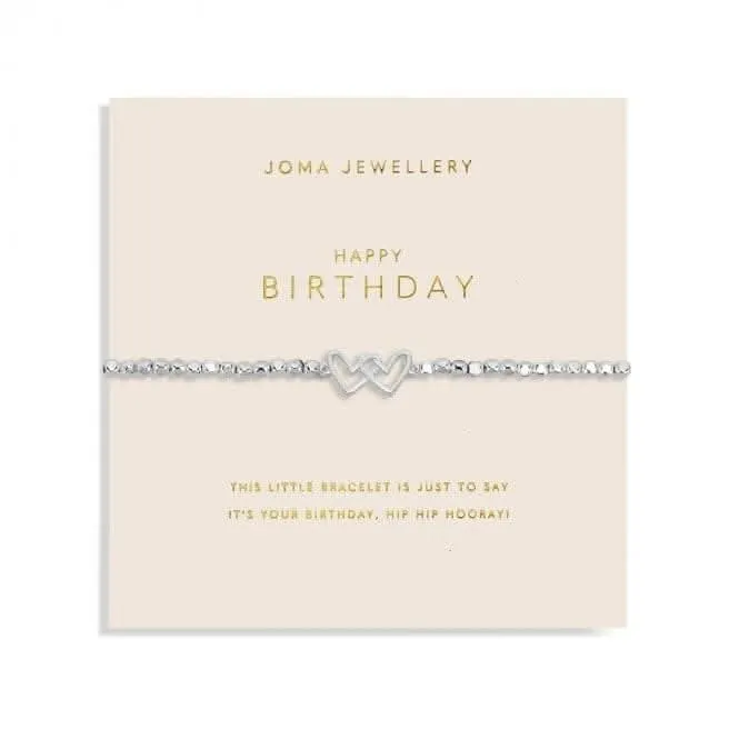 Forever Yours 'Happy Birthday' Bracelet 5766 Joma Jewellery