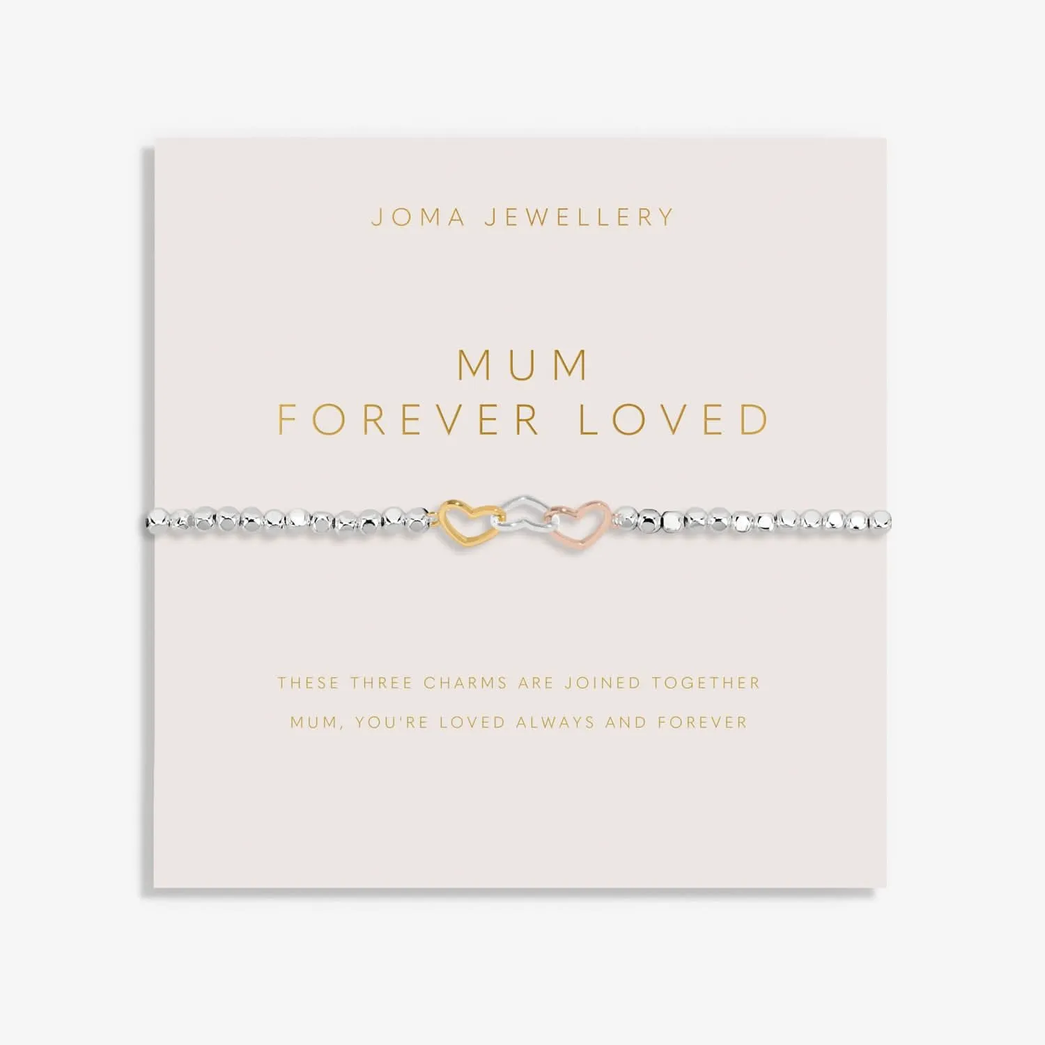 Forever Yours Mum Forever Loved Silver Bracelet 8280 Joma Jewellery
