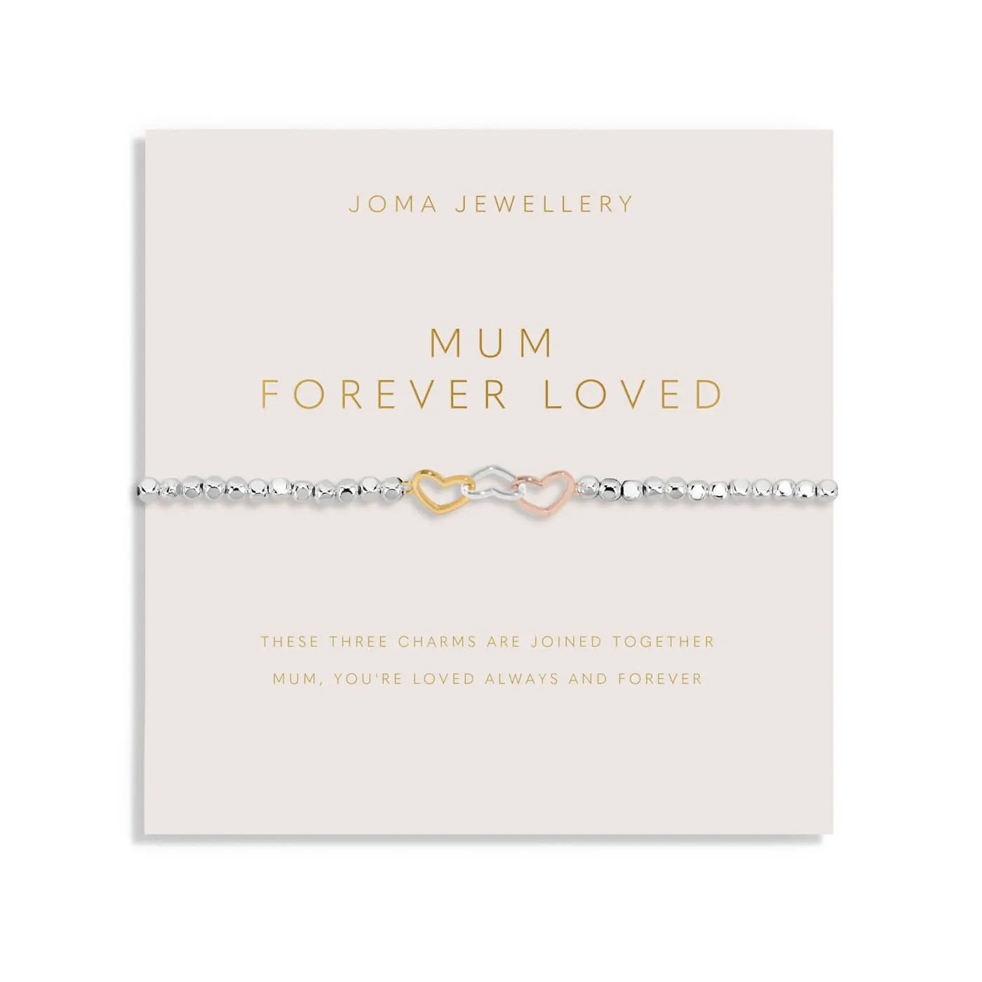Forever Yours Mum Forever Loved Silver Bracelet 8280 Joma Jewellery