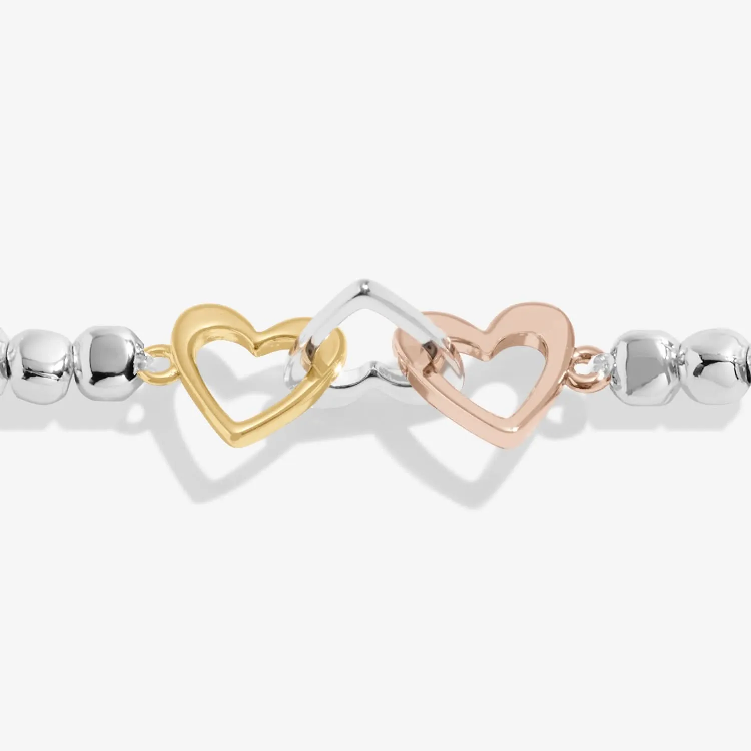 Forever Yours Thankful Grateful Blessed Silver Bracelet 8288 Joma Jewellery